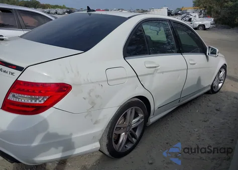 2012 Mercedes-Benz C 300 Sport 4Matic from USA, damaged, VIN WDDGF8BB5CR230133